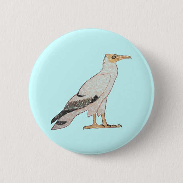Geier Button (Vorderseite)