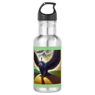 Geier des Geistes 3 Edelstahlflasche