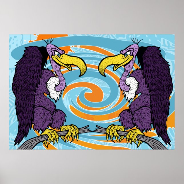 Geier Poster (Vorne)