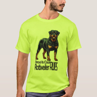 Geifer ist cool – Rottweiler Regeln T-Shirt