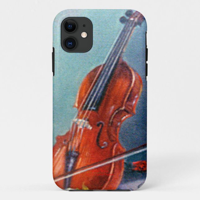 Geige/Geige Case-Mate iPhone Hülle (Rückseite)