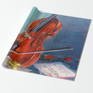 Geige/Geige Geschenkpapier