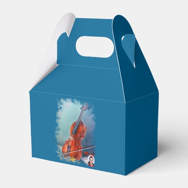 Geige/Geige Geschenkschachtel (Rückseite)