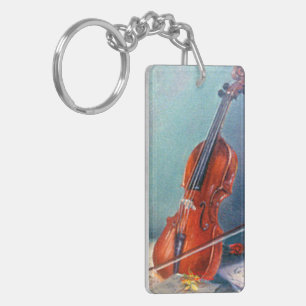 Geige/Geige Schlüsselanhänger