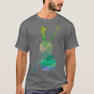 Geige mit Bogen T-Shirt