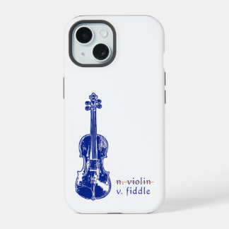 Geige Nicht Violine Bluegrass Country-Musik-Gesche iPhone 15 Hülle