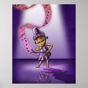 Geige Poster