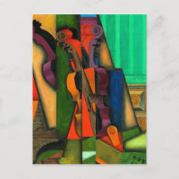 Geige und Gitarre von Juan Gris