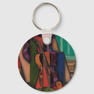 Geige und Gitarre von Juan Gris Schlüsselanhänger