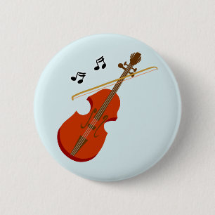 Geige Violine Violine Button