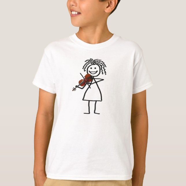 Geigen-KinderT - Shirt (Vorderseite)