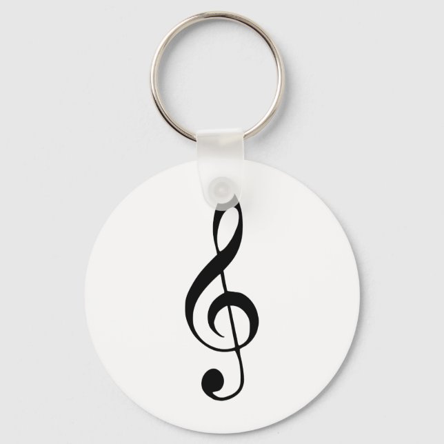 Geigenmusik Schlüsselanhänger (Vorderseite)