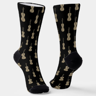 Geigenmuster  socken