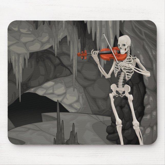 Geigenskelett Mousepad (Vorne)
