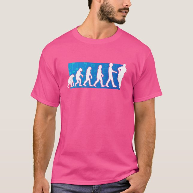 Geiger-Evolutionsgeschenk T-Shirt (Vorderseite)