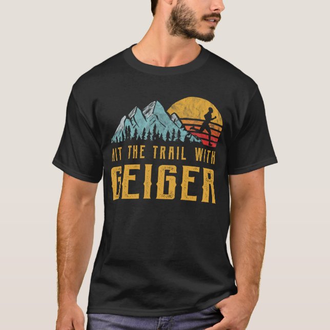 GEIGER Family Running - Mit GEIGER auf dem Weg T-Shirt (Vorderseite)