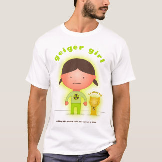 Geiger Mädchen und Toxikitty Superhero T - Shirt