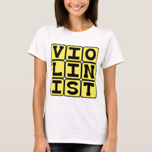 Geiger, Musiker eines Saiteninstruments T-Shirt