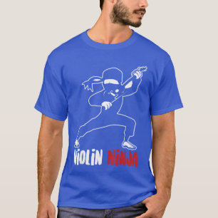 Geiger-Ninja Süße Geigerin Musikerin Lustige Musik T-Shirt
