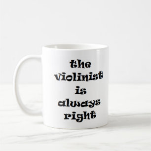 Geigerin immer richtige Tasse