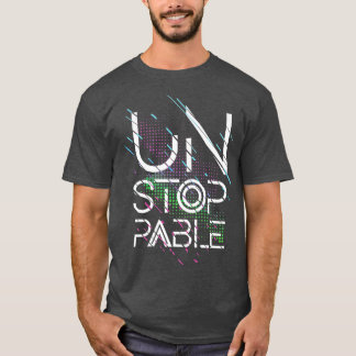 Geilesdesign, unaufhaltsame Kapuze, Power-Motivati T-Shirt