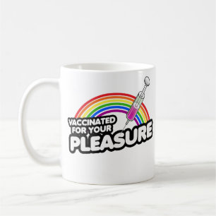 GEIMPFT FÜR IHR VERGNÜGEN KAFFEETASSE