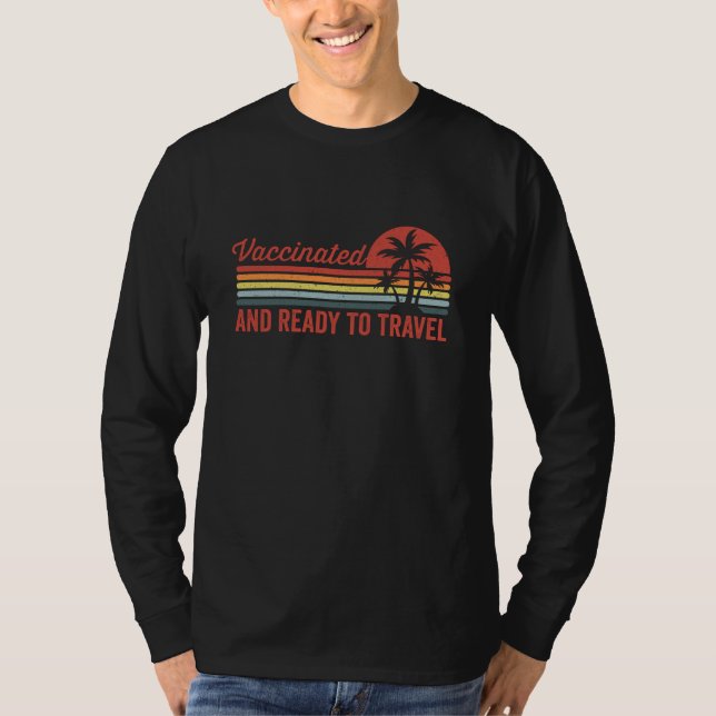 geimpft und bereithält T-Shirt (Vorderseite)
