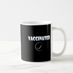 Geimpfter Funny Spaß Grafischer Zitat geimpft Ch Kaffeetasse