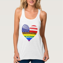 geimpftes Herz Tank Top