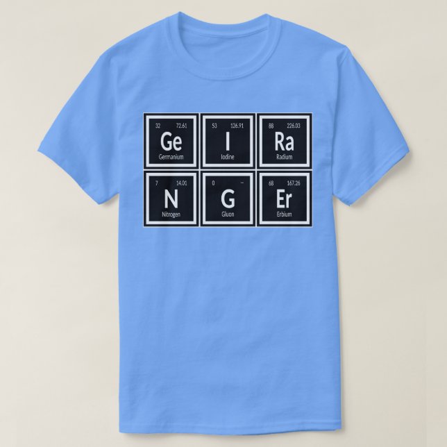 Geiranger-Elemente T-Shirt (Design vorne)