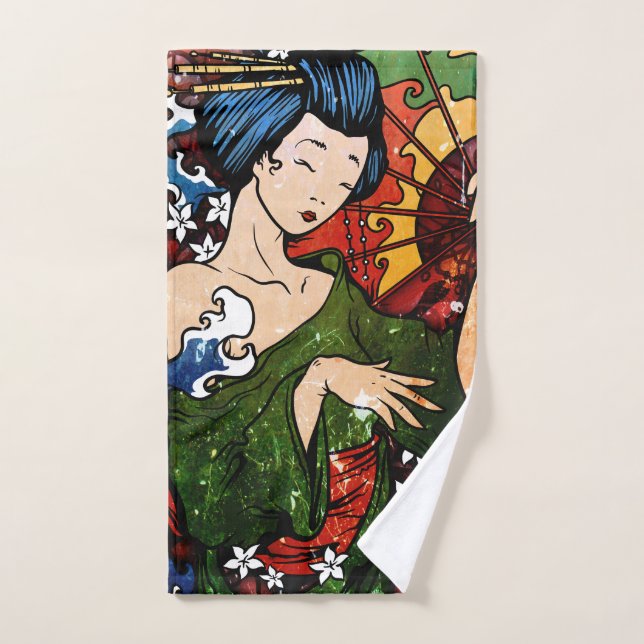 Geisha (Serviette à main)