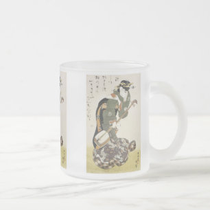 Geisha avec Samisen 2, Kumiyasu, années 1830, Mug