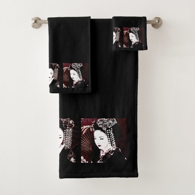 Geisha Badhandtuch Set (Insitu)