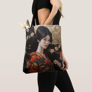 Geisha Beautiful Woman Tasche