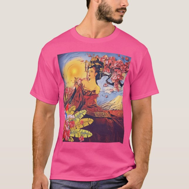 Geisha Blossom T-Shirt (Vorderseite)