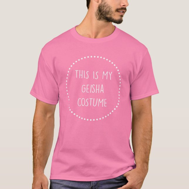 Geisha Costume T-Shirt (Vorderseite)