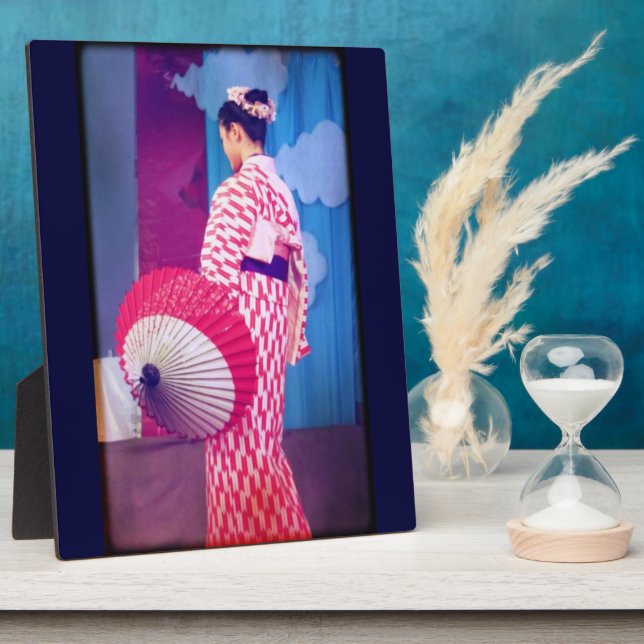 Geisha Dance Fotoplatte (Seite)
