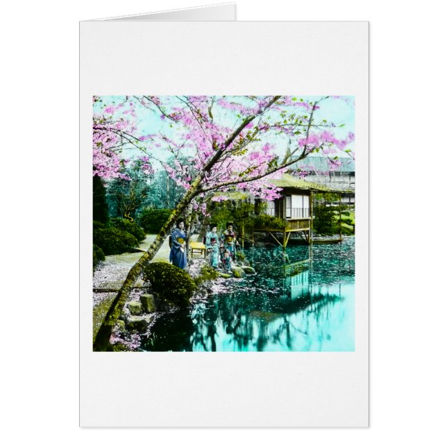 Geisha de Chambre de thé dans des jardins de (Devant)