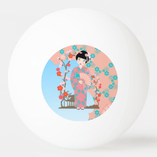 Geisha-Geburtstagsparty Tischtennisball