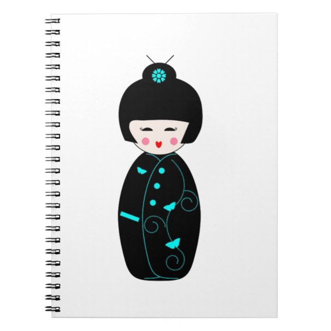 Geisha Girl Notizblock (Vorderseite)
