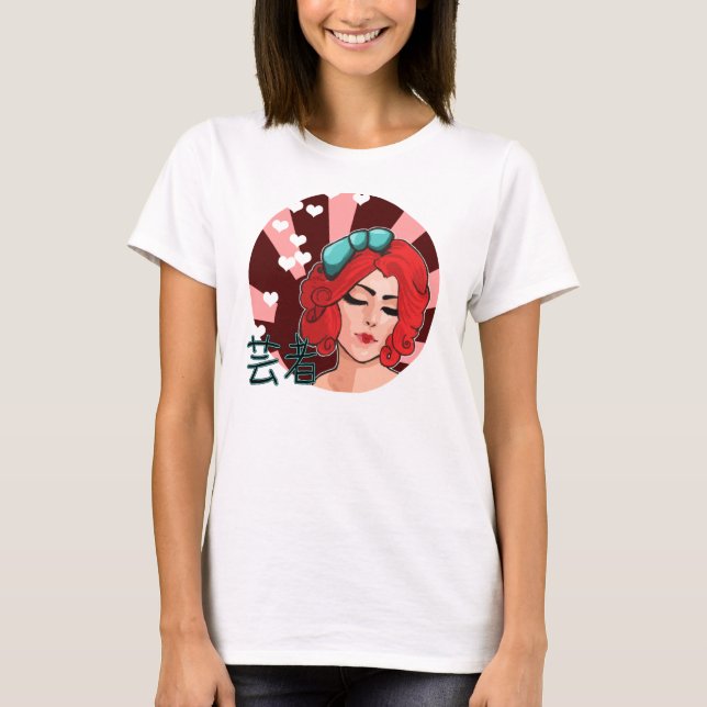 Geisha Heart T - Shirt (Vorderseite)