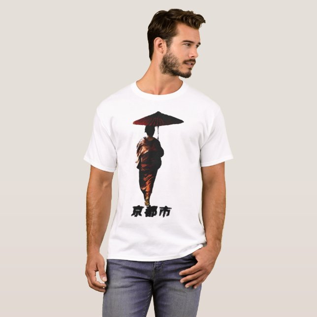 geisha in Kyoto T-Shirt (Vorne ganz)