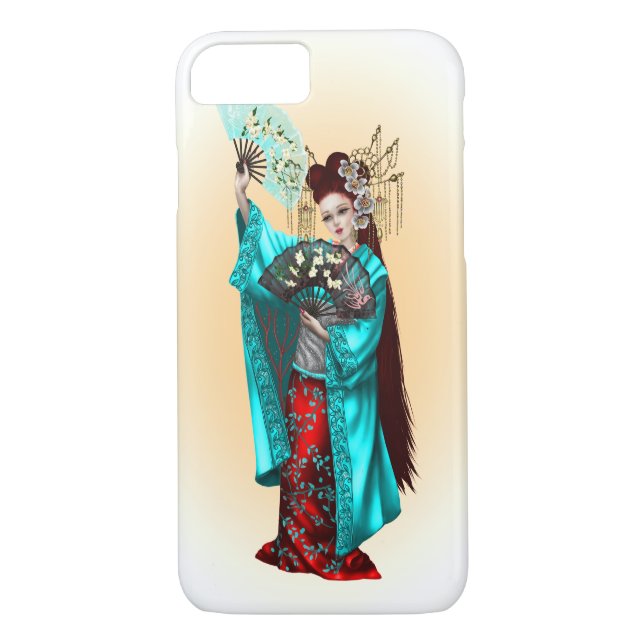 Geisha iPhone Case (Rückseite)