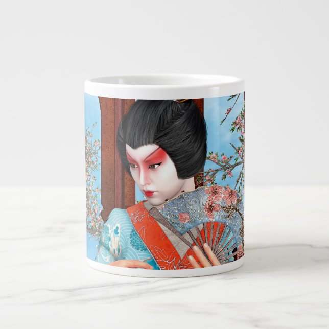Geisha Jumbo-Tasse (Vorderseite)