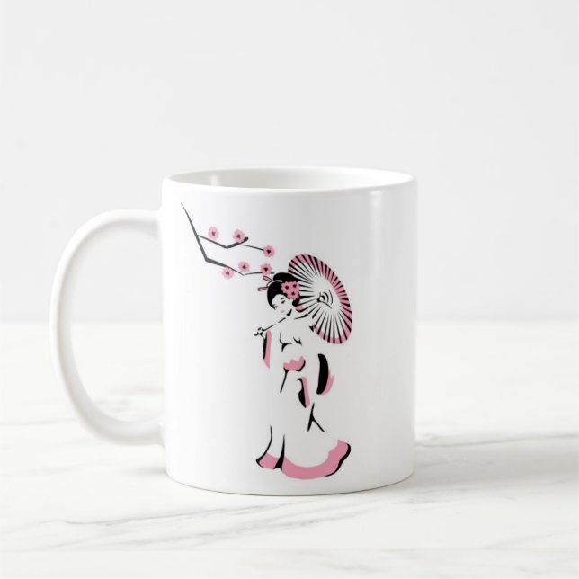 Geisha Kaffeetasse (Links)