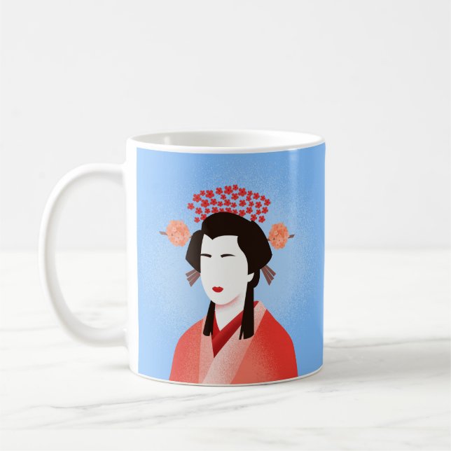 Geisha Kaffeetasse (Links)