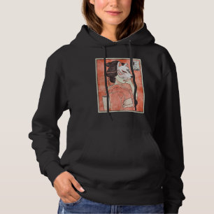Geisha Kitsune Fox Mask Japanisch Ästhetik Hoodie