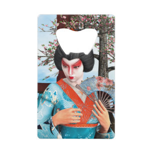 Geisha Kreditkarten Flaschenöffner