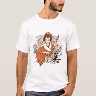Geisha Künstlerische Kultur Süß T-Shirt