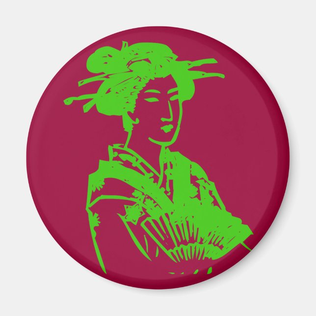 Geisha Magnet (Vorne)